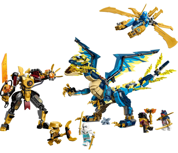 LEGO Ninjago 71796 Smok żywiołu kontra mech cesarzowej - 1141577 - zdjęcie 8